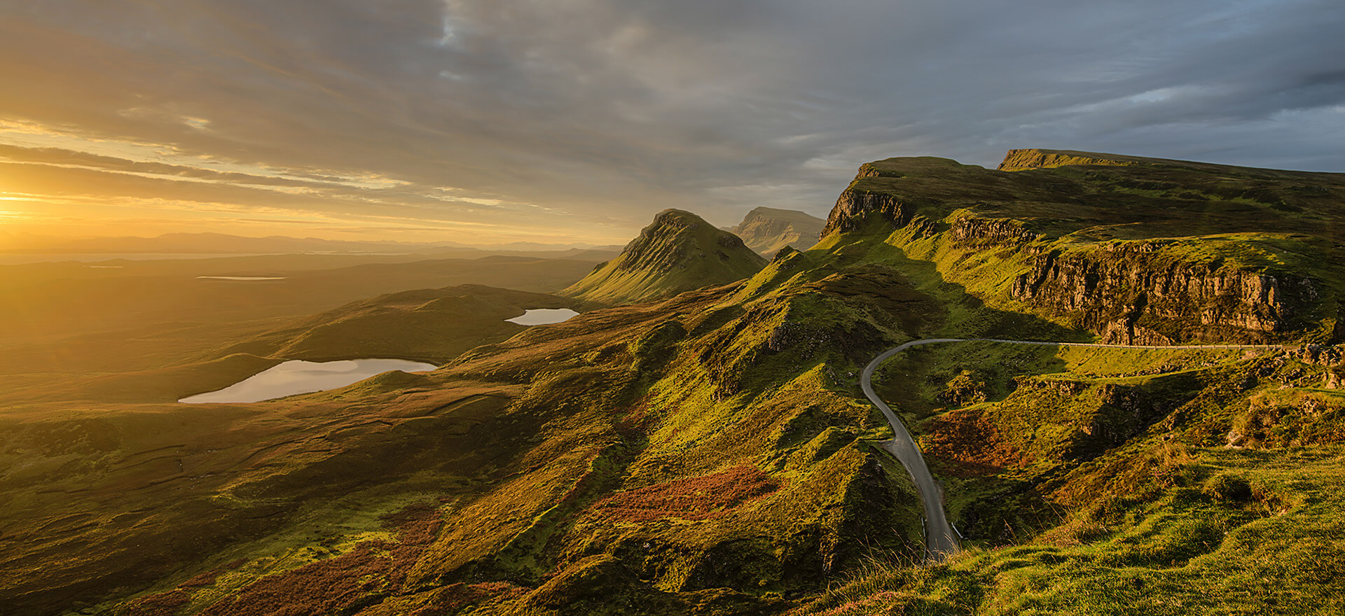 Sunset over Skye