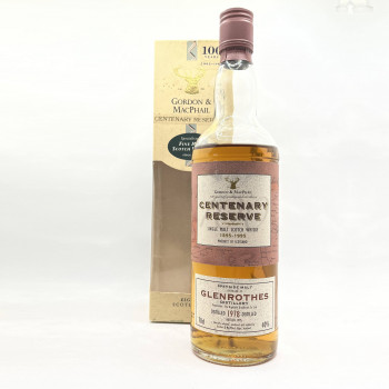 Glenrothes 1978 Centenary reserve