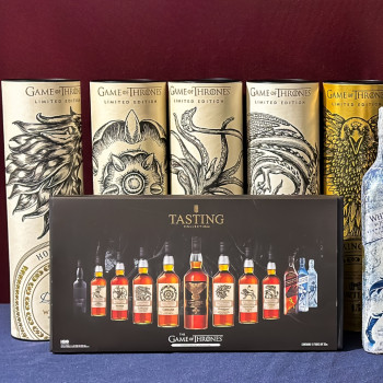 Game of Thrones whisky full set (12 bottles) with samples
