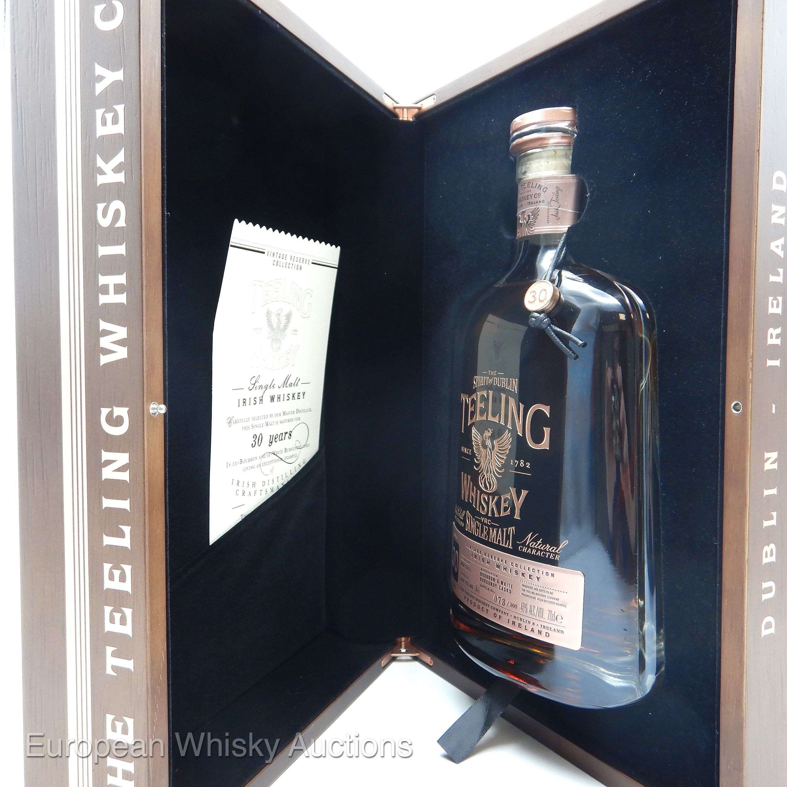 The Teeling Whiskey Co. Vintage Reserve Collection 30 Year Old