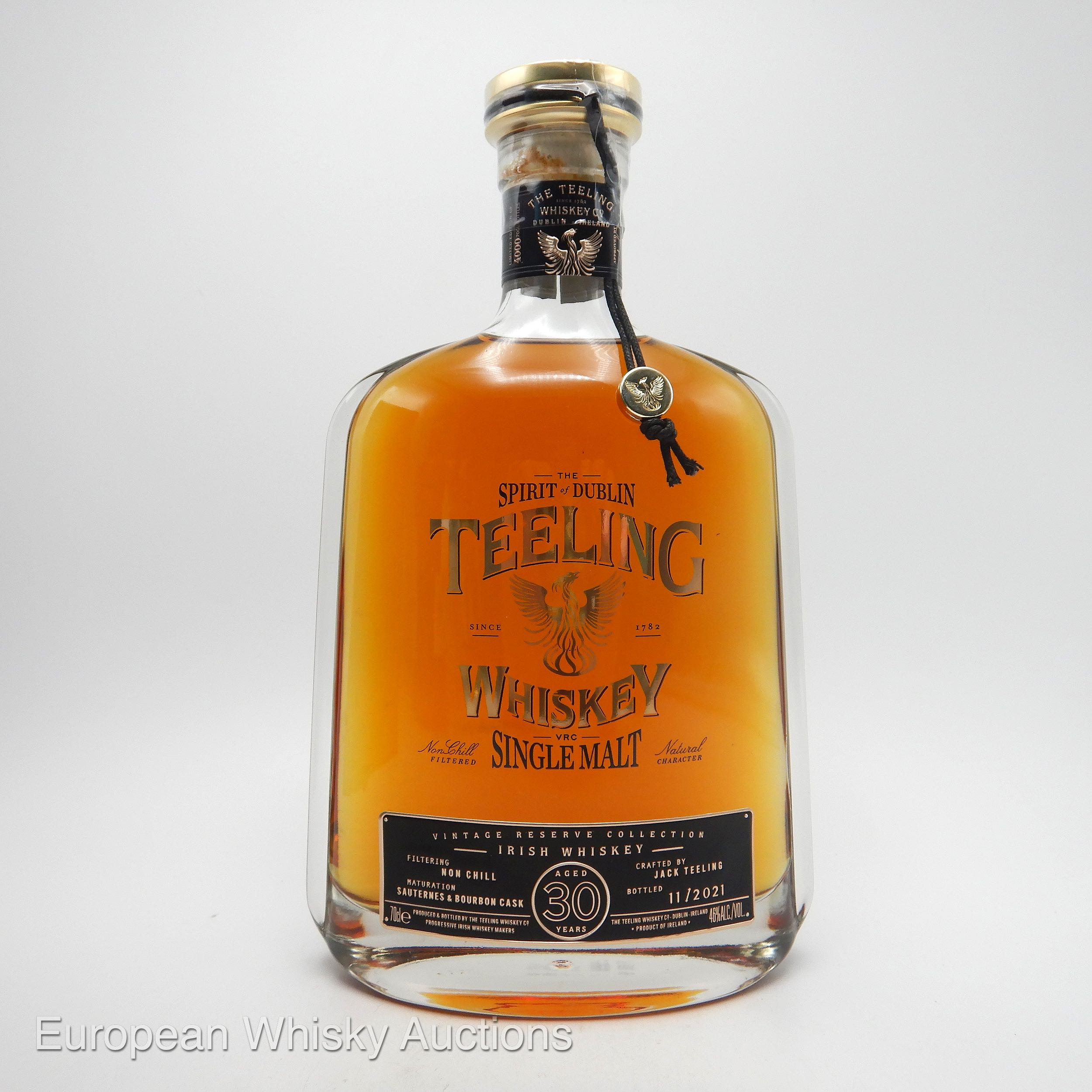 The Teeling Whiskey Co. Vintage Reserve Collection 30 Year Old