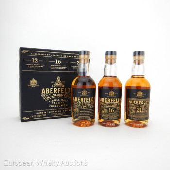 Aberfeldy Tasting Pack ~ 12, 16 & 21-years-old (3 x 200ml)