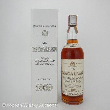 Macallan 1959 Sherry Wood