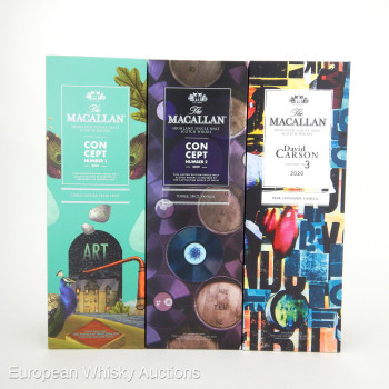 Macallan Concept No's 1, 2 & 3