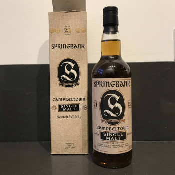 Springbank 21 years, old bottling