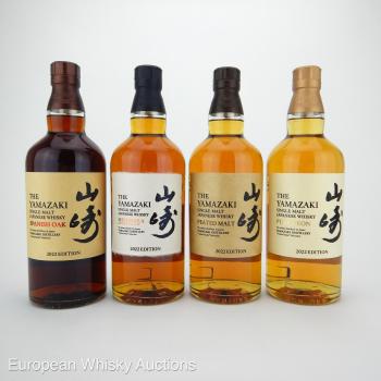 Yamazaki "Tsukuriwake" Selections ~ 2022 Edition (4 bottles)