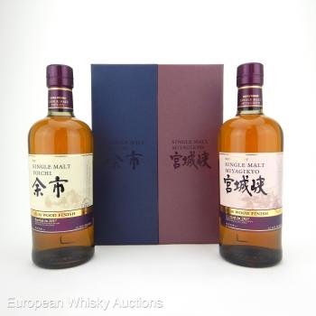 Yoichi & Miyagikyo Giftset (2 bottles)