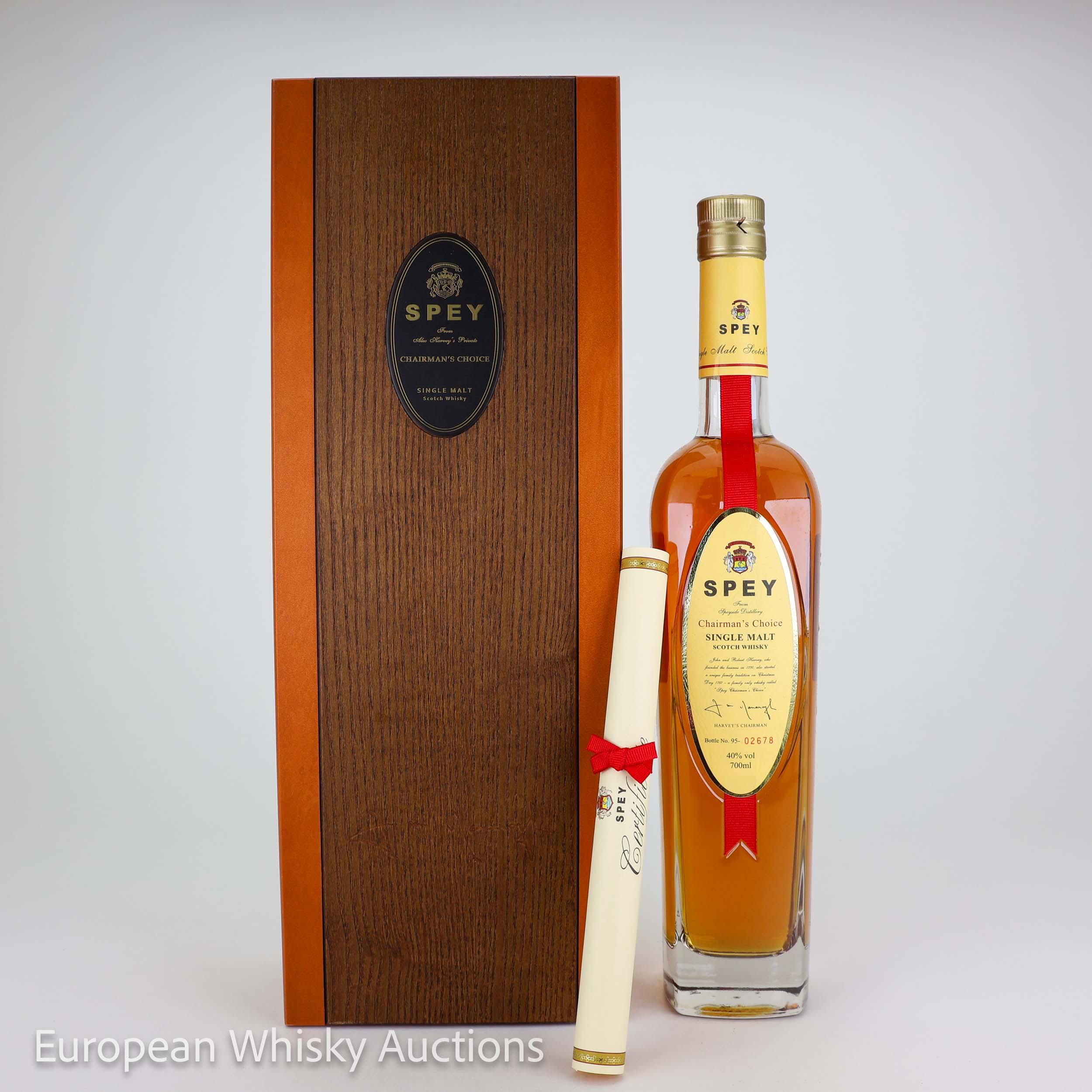 Spey Chairman's Choice, Bourbon & Sherry Cask, 40%, 70cl whisky bottle