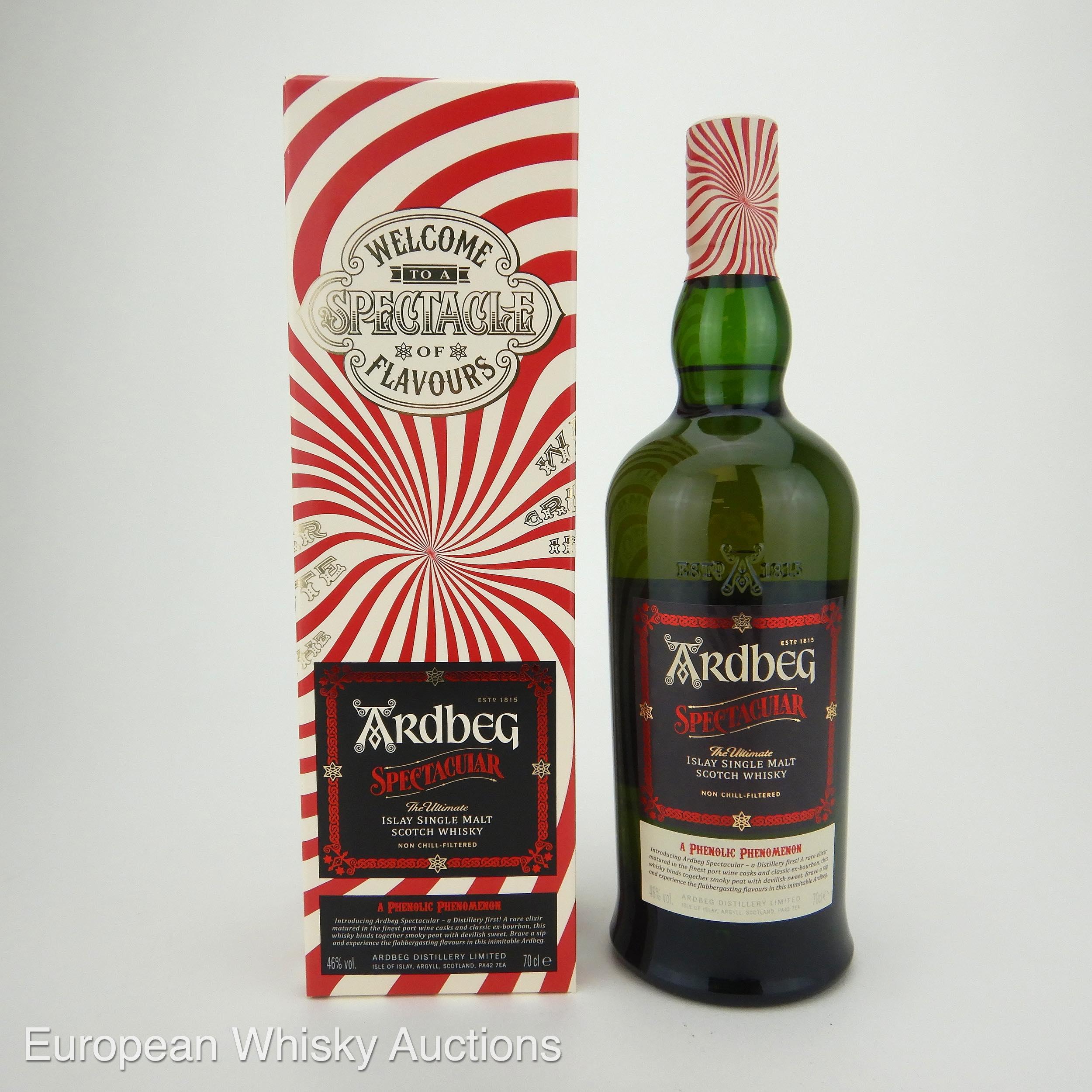 Ardbeg Spectacular, Port Cask & Bourbon Cask, 2024, 46% whisky bottle