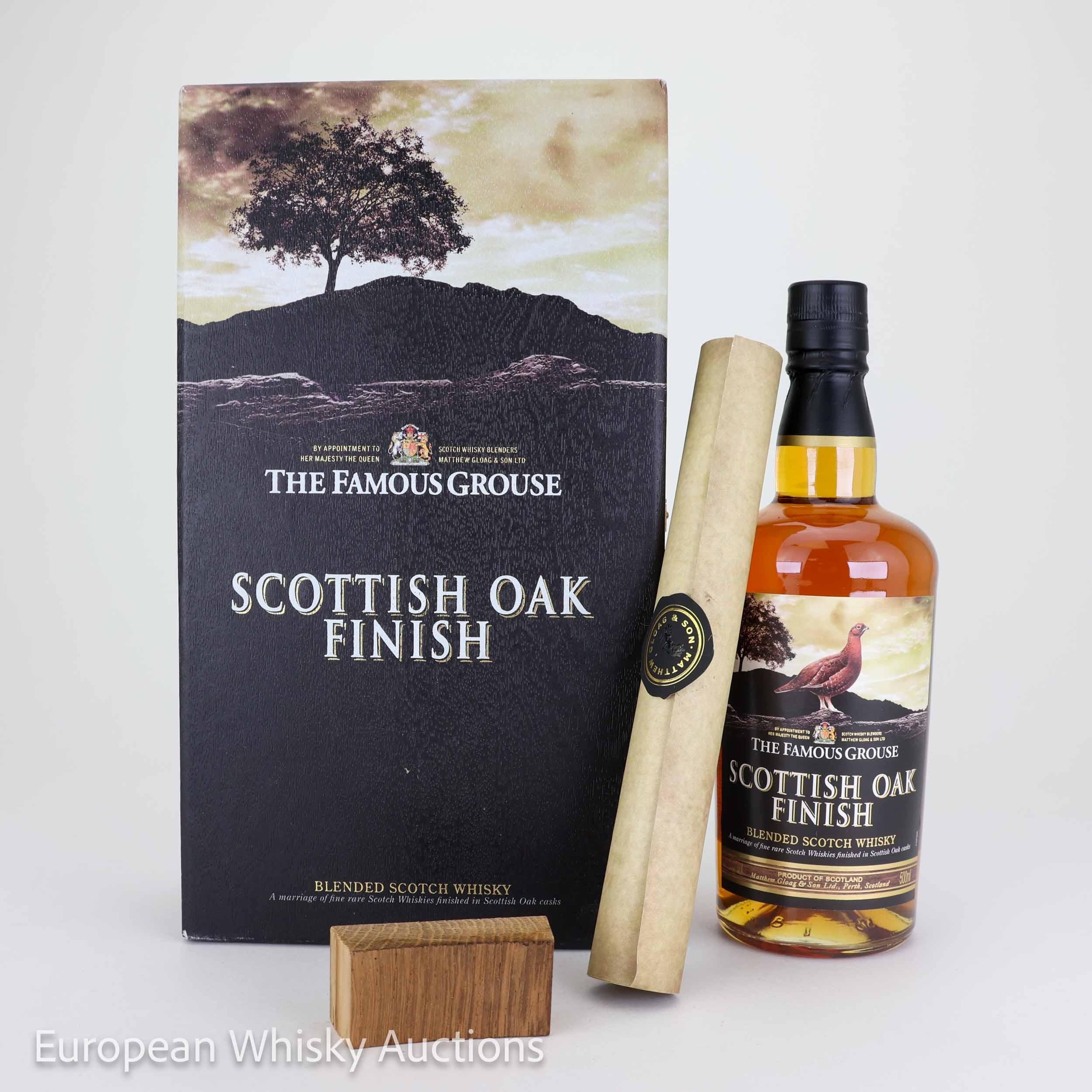 Famous Grouse Scottish Oak Finish, Scottish Oak Cask, 2005, 44.5% whisky bottle