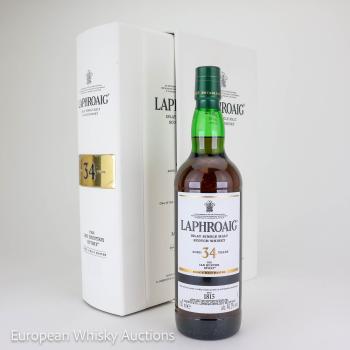 Laphroaig 34-year-old ~ The Ian Hunter Story - Book 4