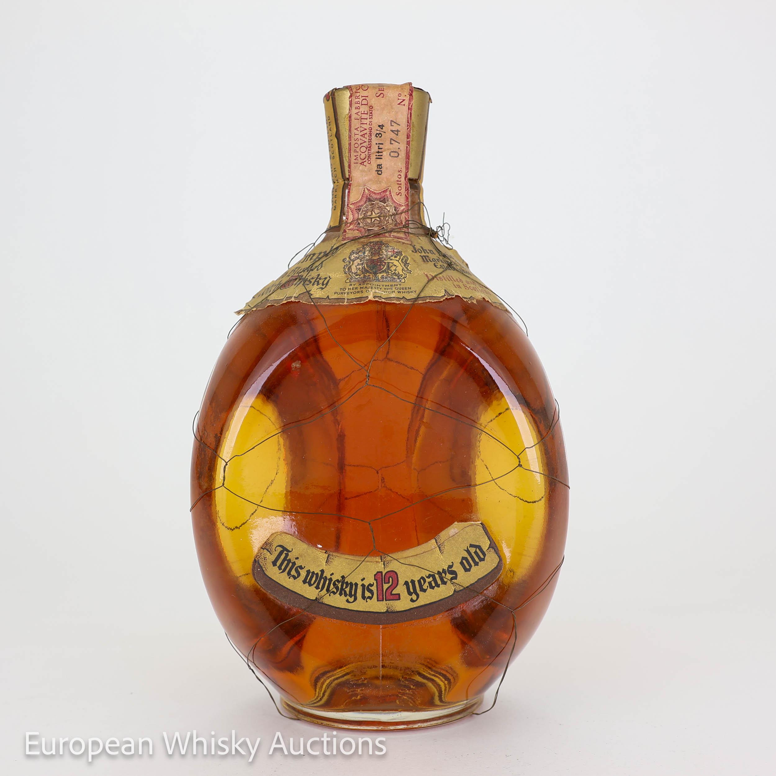 Dimple Old Blended Scotch Whisky 12 Year Old, 43% whisky bottle
