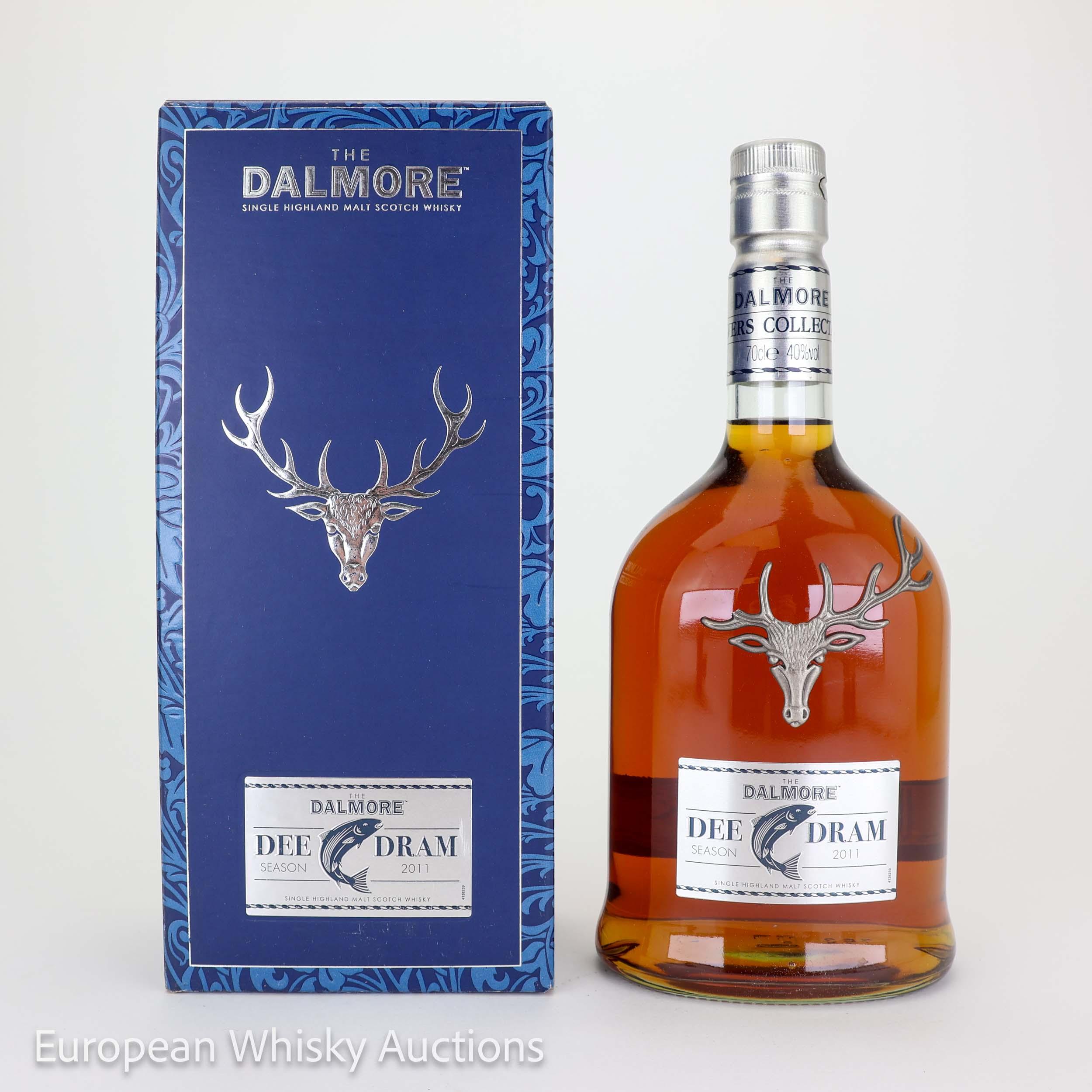 Dalmore Rivers Collection Dee Dram, Bourbon & Sherry Cask, 2011, 40% whisky bottle
