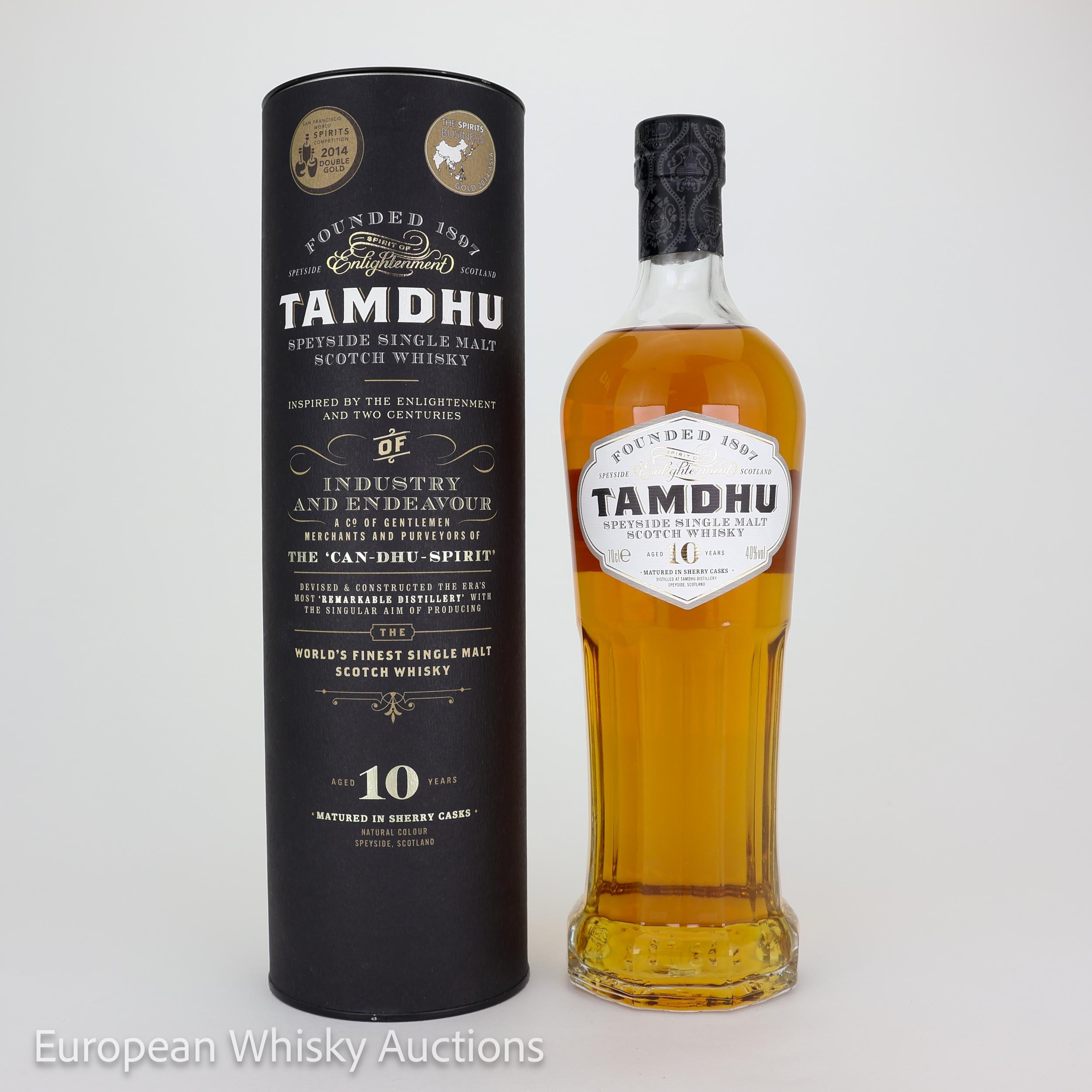 Tamdhu Sherry Cask 10 Year Old, Oloroso Sherry Cask, 40% whisky bottle