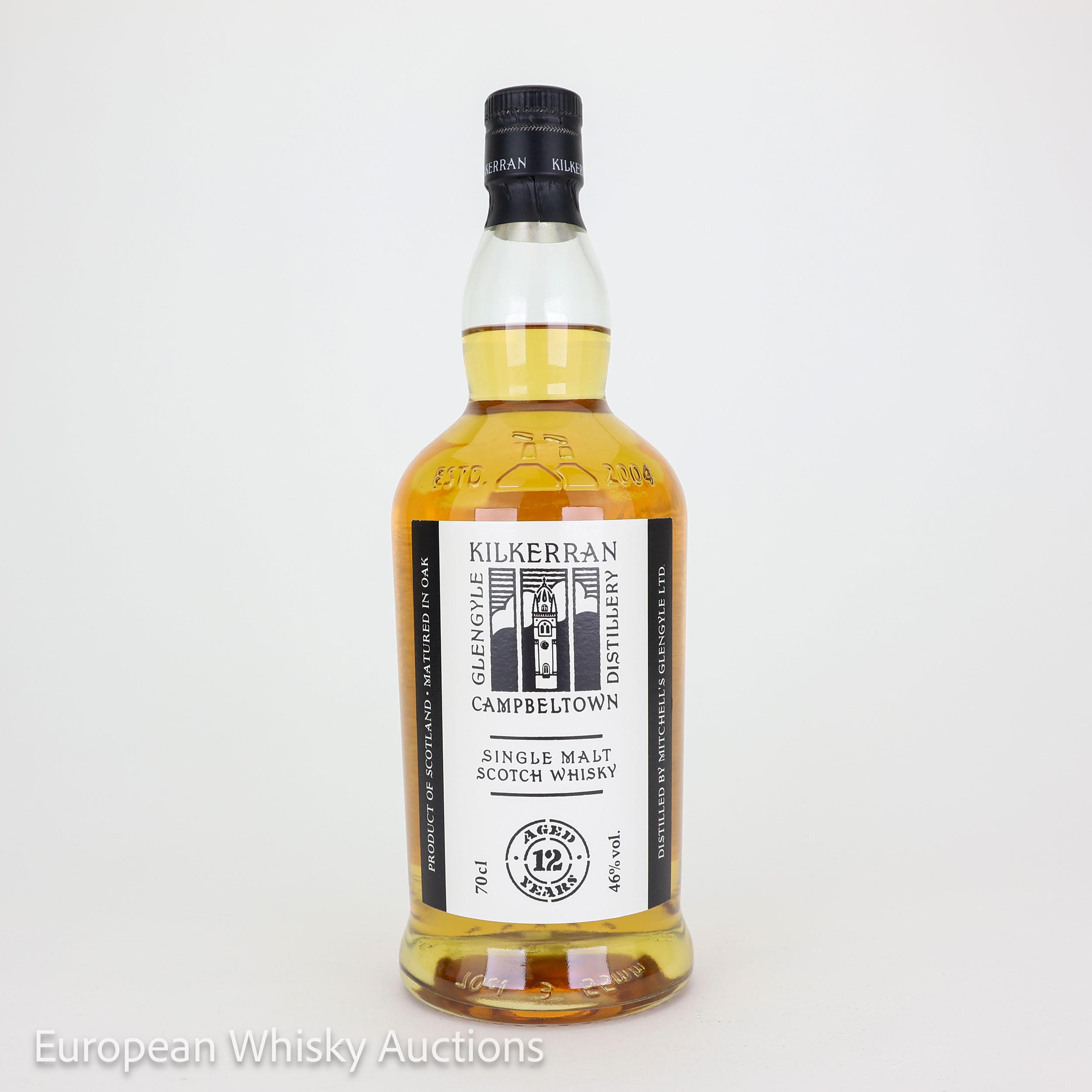 Kilkerran 2024 Release 12 Year Old, Bourbon & Sherry Cask, 24/179, 2024, 46% whisky bottle