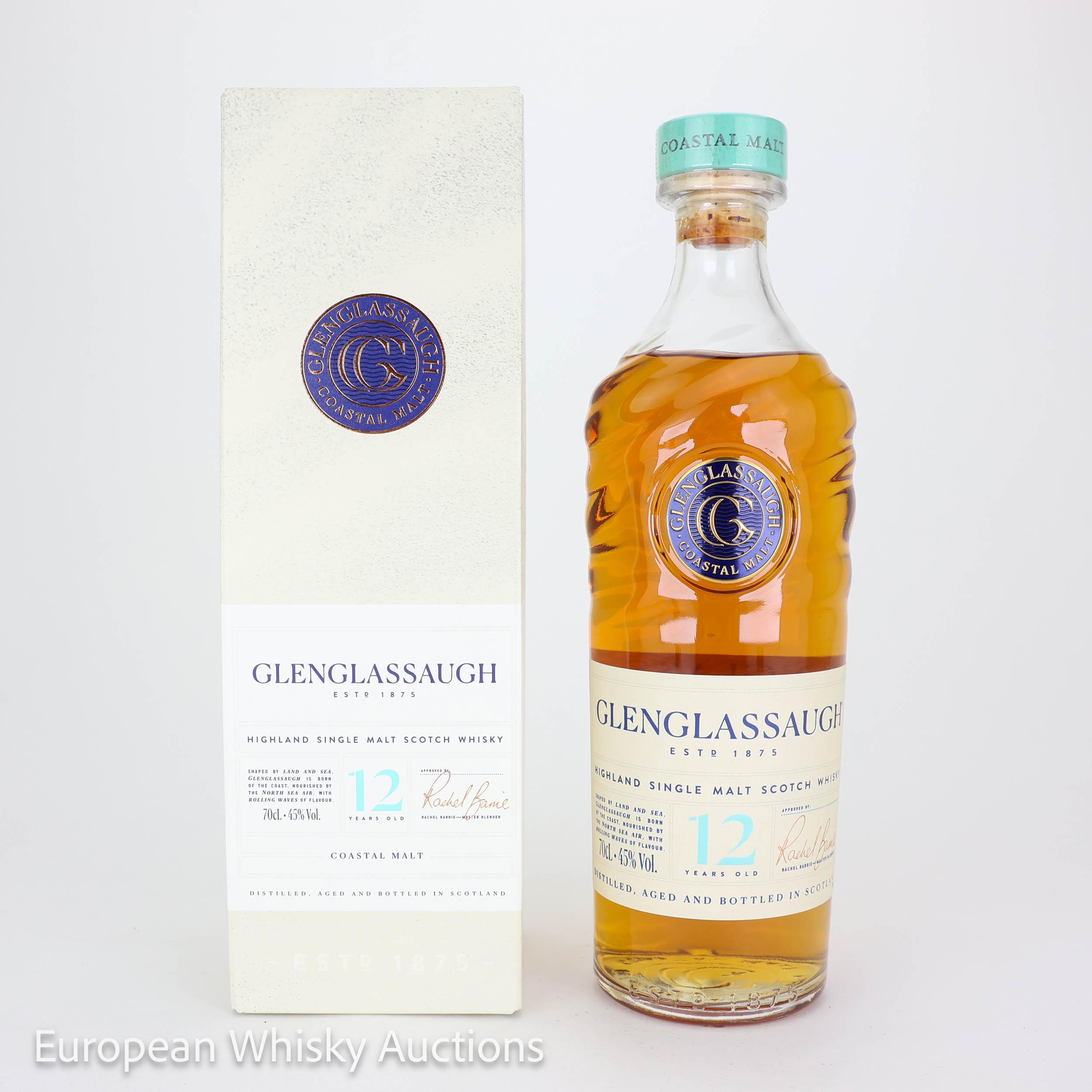 Glenglassaugh 12 Year Old, Bourbon, Sherry & Red Wine Cask, 2023, 45% whisky bottle