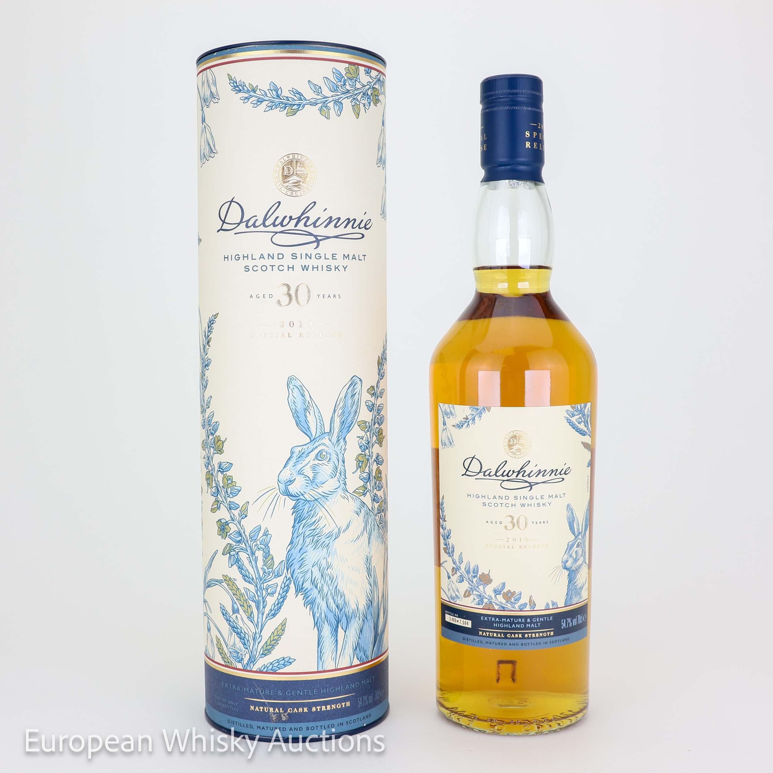 Dalwhinnie 2019 Special Release 30 Year Old, Refill Hogsheads & Butts Cask, 2019, 54.7% whisky bottle