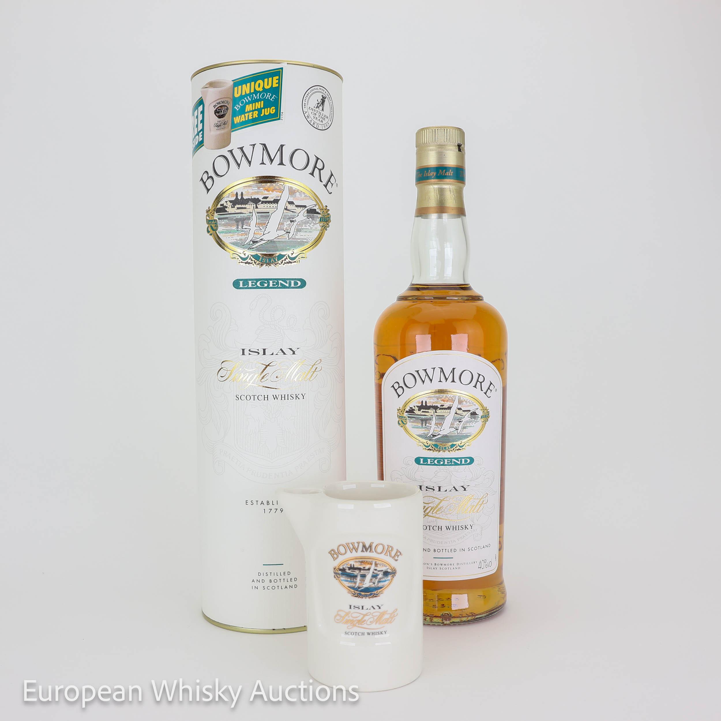 Bowmore Legend 8 Year Old, Bourbon Cask, 2000, 40% whisky bottle