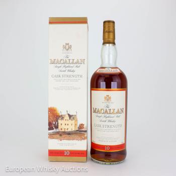Macallan 10-year-old ~ Cask Strength
