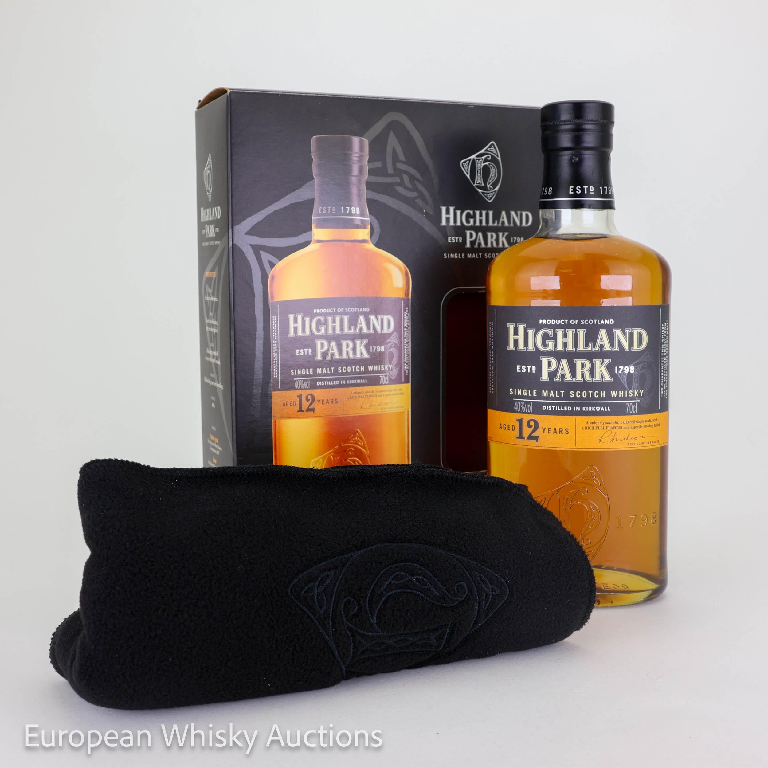 Highland Park 12 Year Old, 40%, 70cl whisky bottle