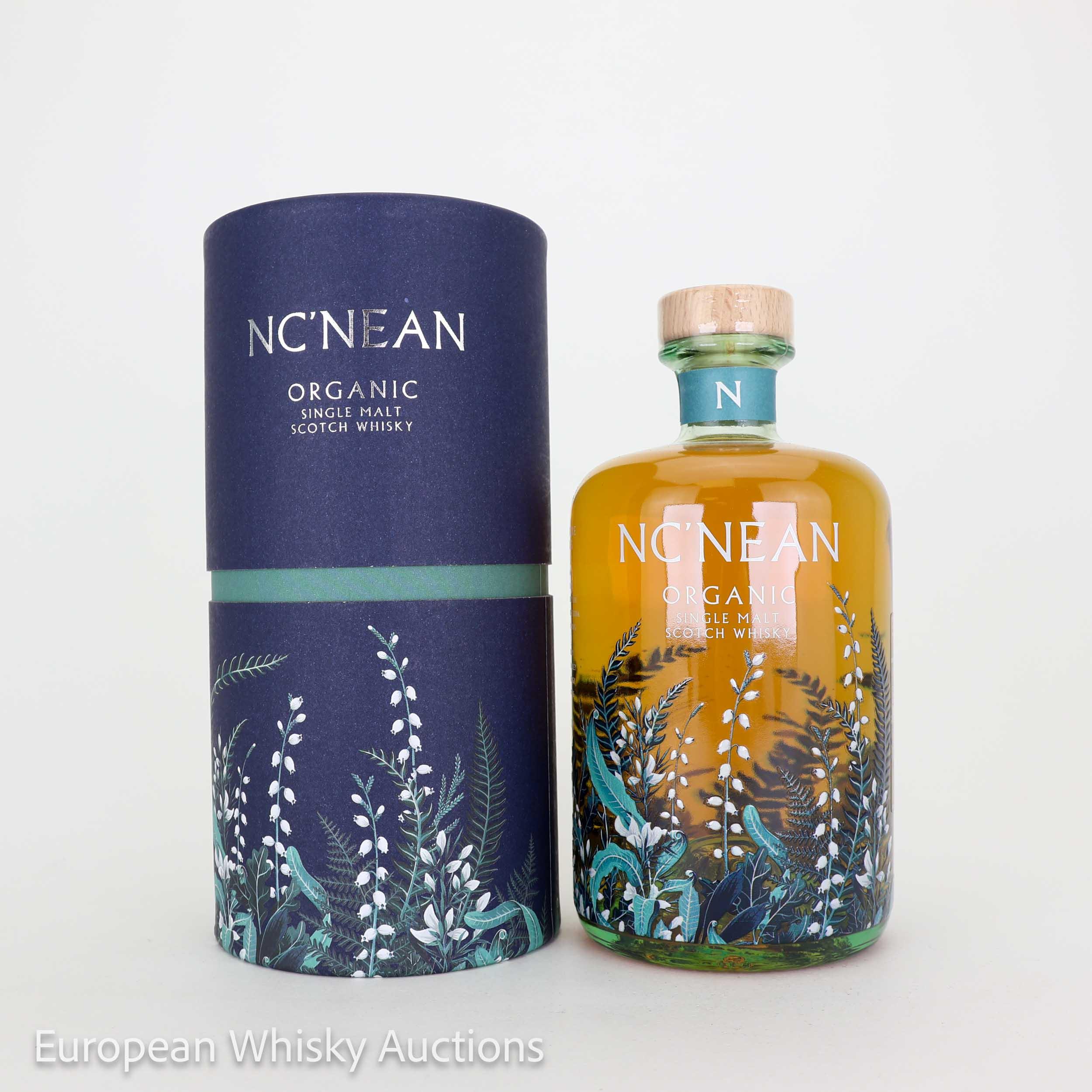 Nc'nean Organic Batch .03 3 Year Old, Ex-Bourbon & STR Red Wine Cask, Batch No. 3, 2020, 46% whisky bottle