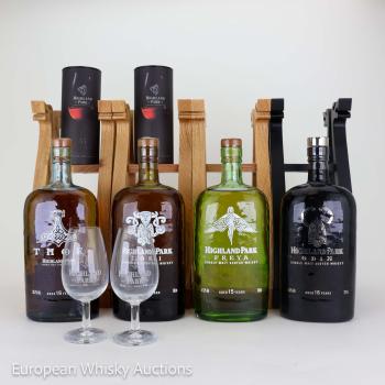 Highland Park Valhalla Series + 2 original HP tasting glasses