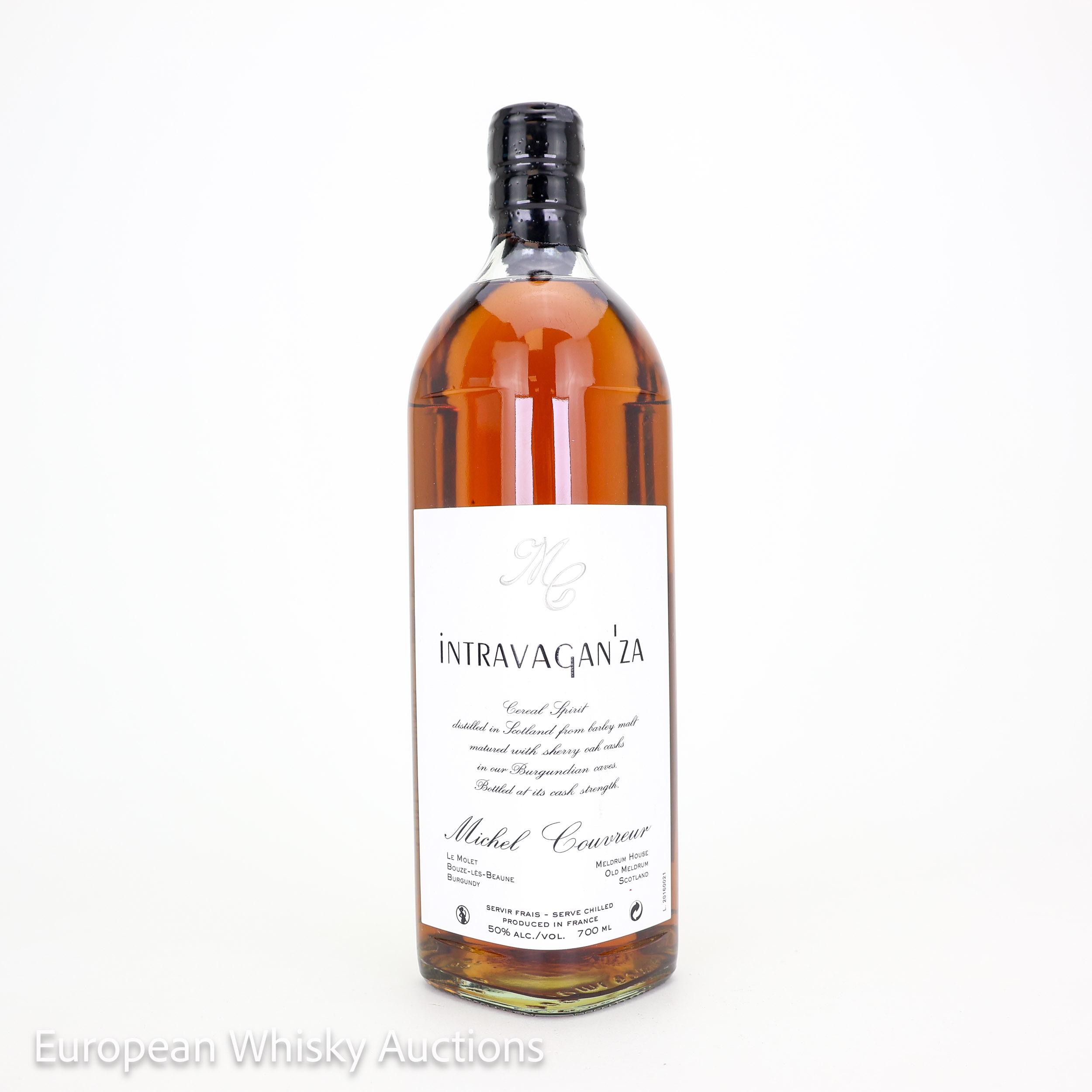 Michel Couvreur Intravagan'za, Sherry & Wine Cask, Michel Couvreur, 50% whisky bottle
