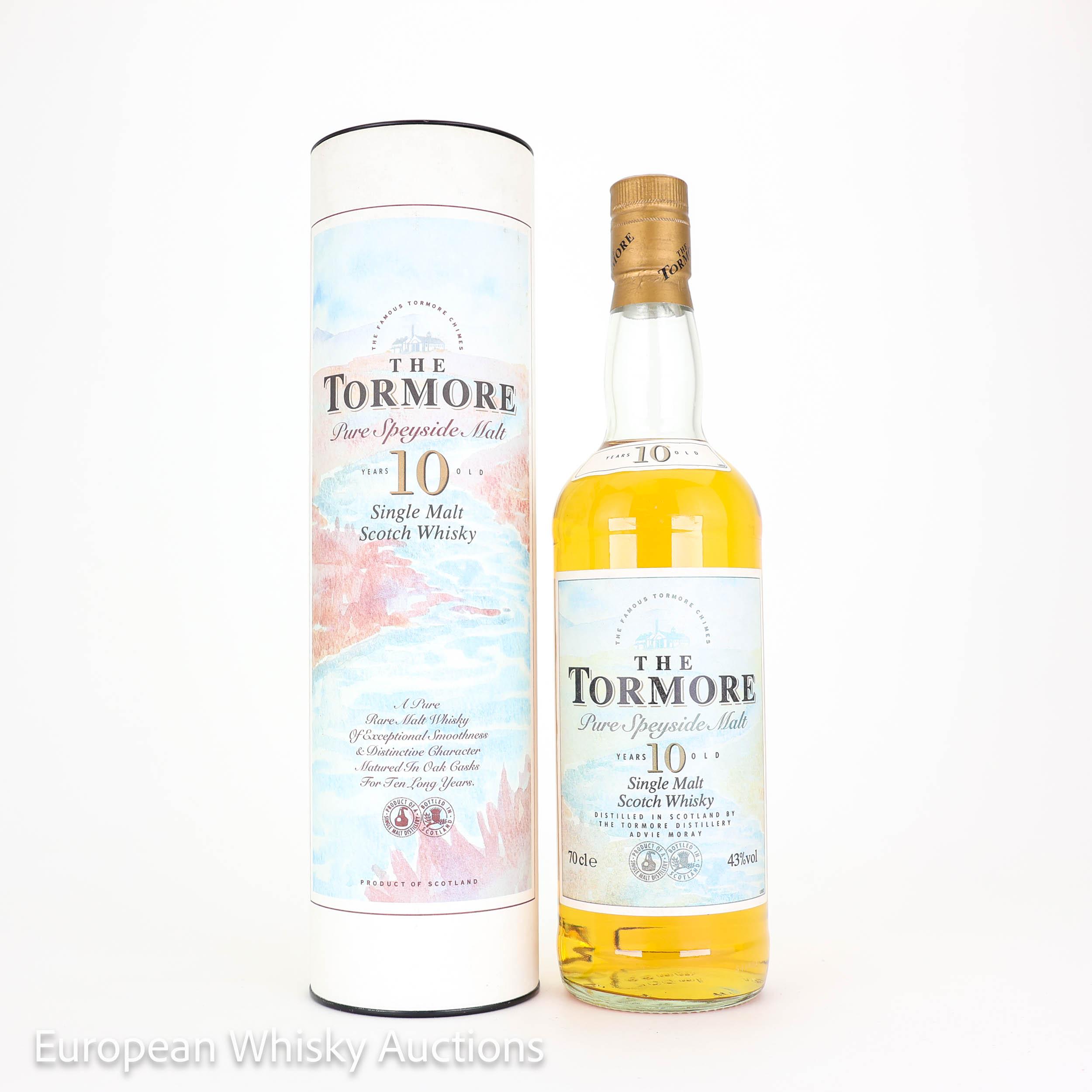 Tormore 10 Year Old, Oak Cask, 43%, 70cl whisky bottle