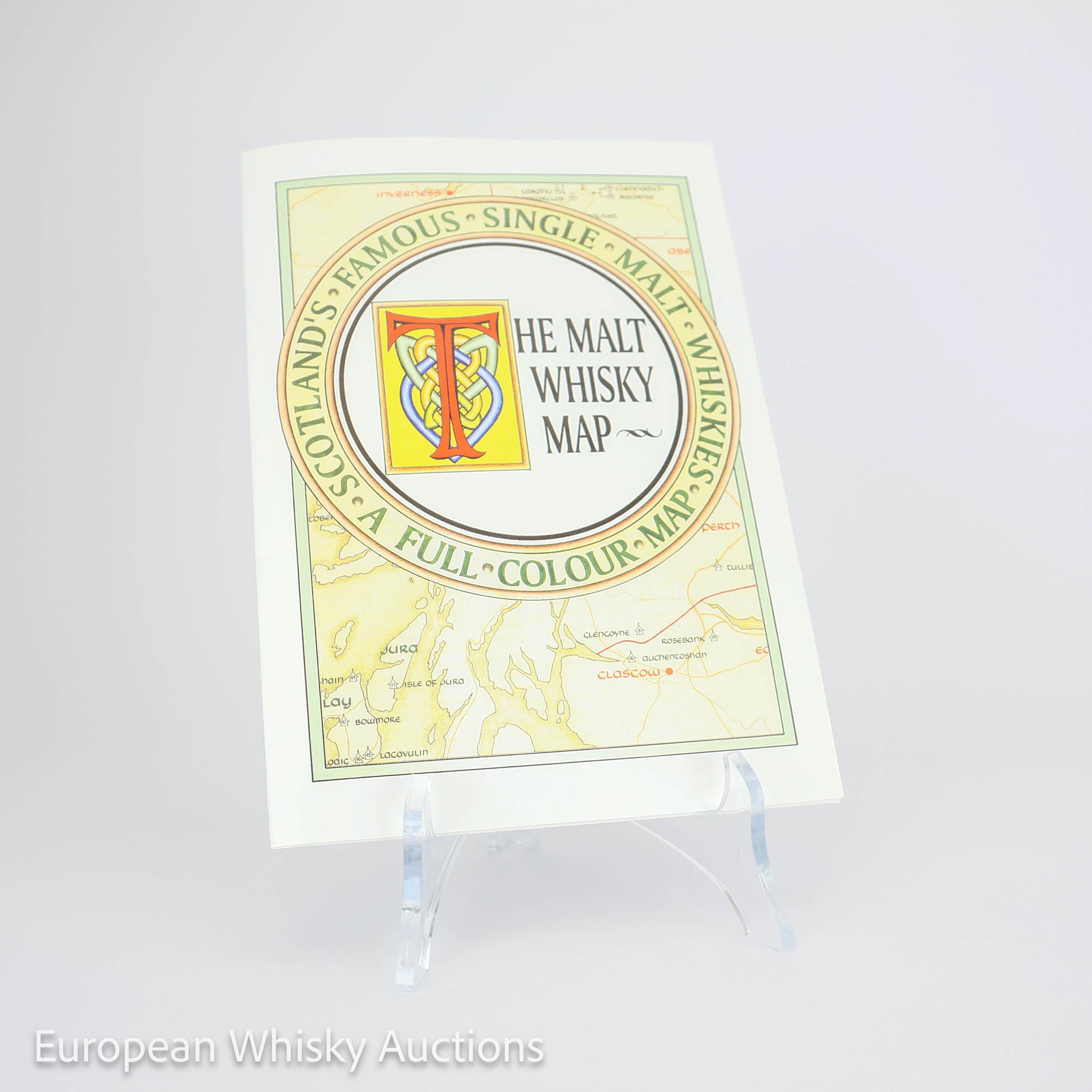 Malt Whisky Map whisky bottle