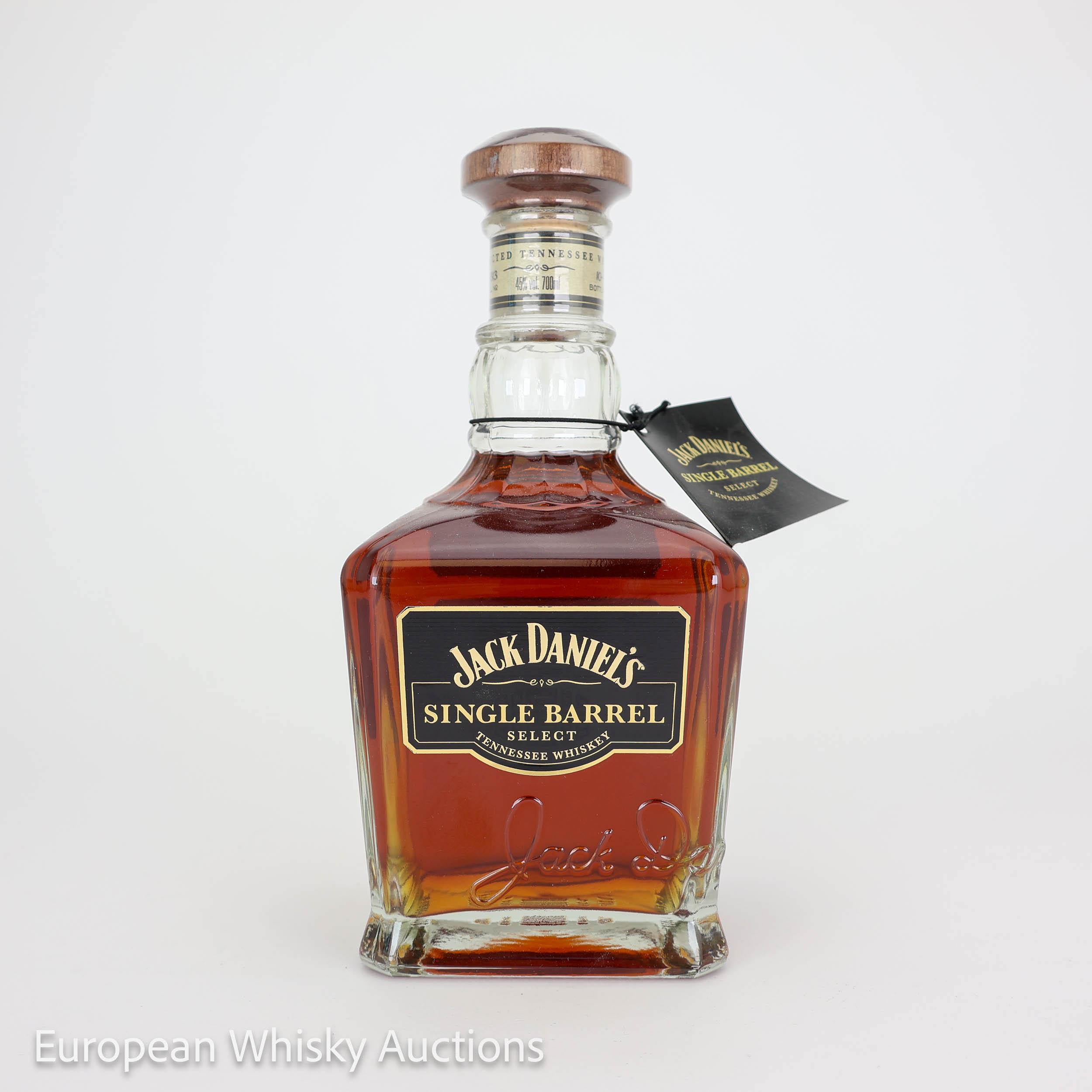 Jack Daniel's Single Barrel Select Limited Edition Belgium Edition, New Charred Oak Cask, Cask #3, 45% whisky bottle