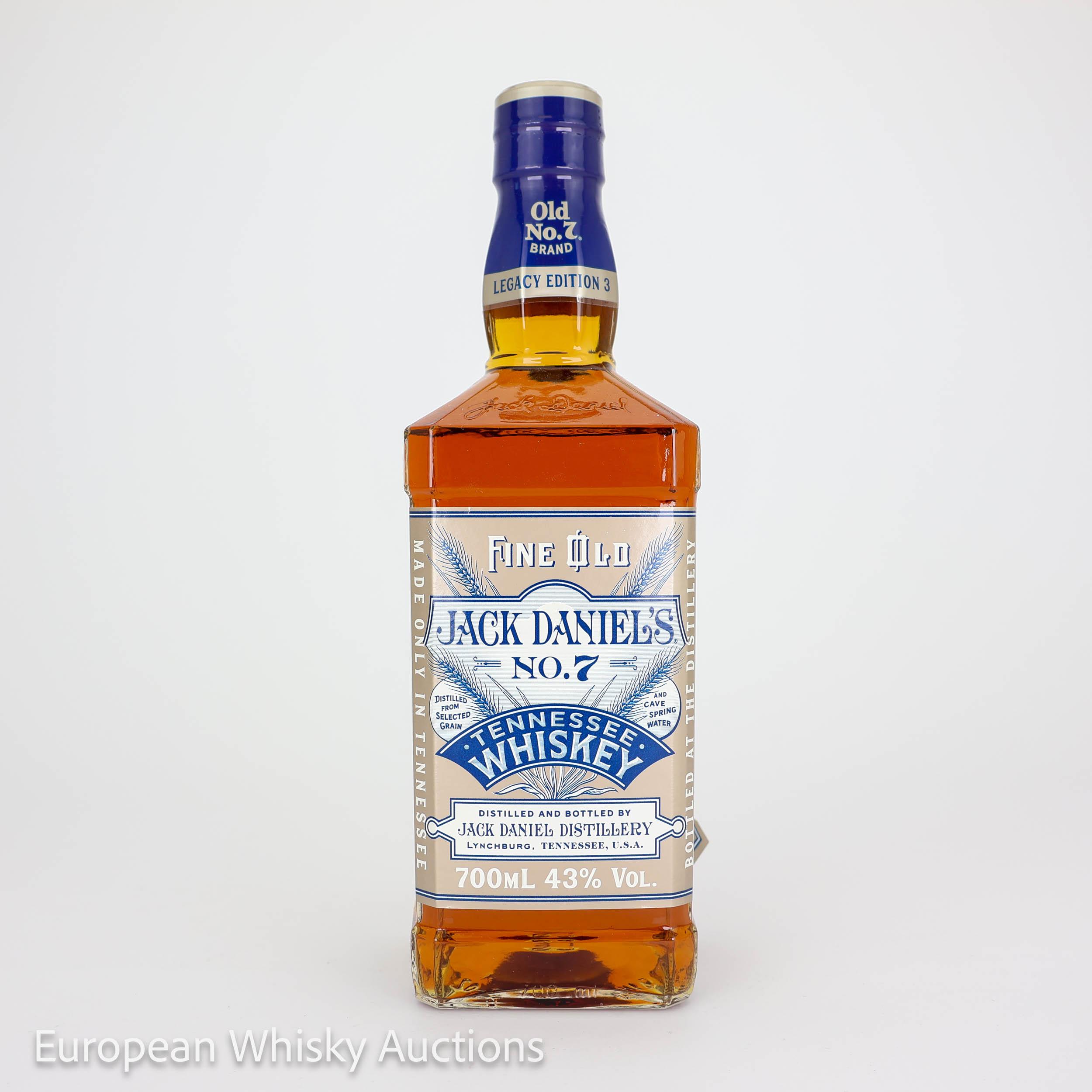 Jack Daniel's Old No. 7 Legacy Edition No. 3, 2020, 43%