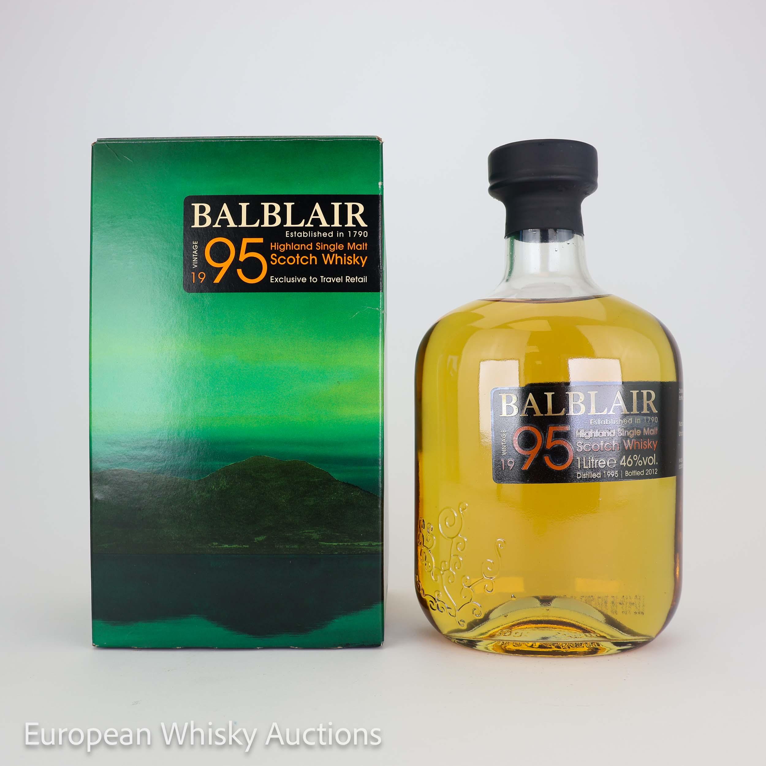 Balblair 17 Year Old, Bourbon Cask, 2012, 46% whisky bottle