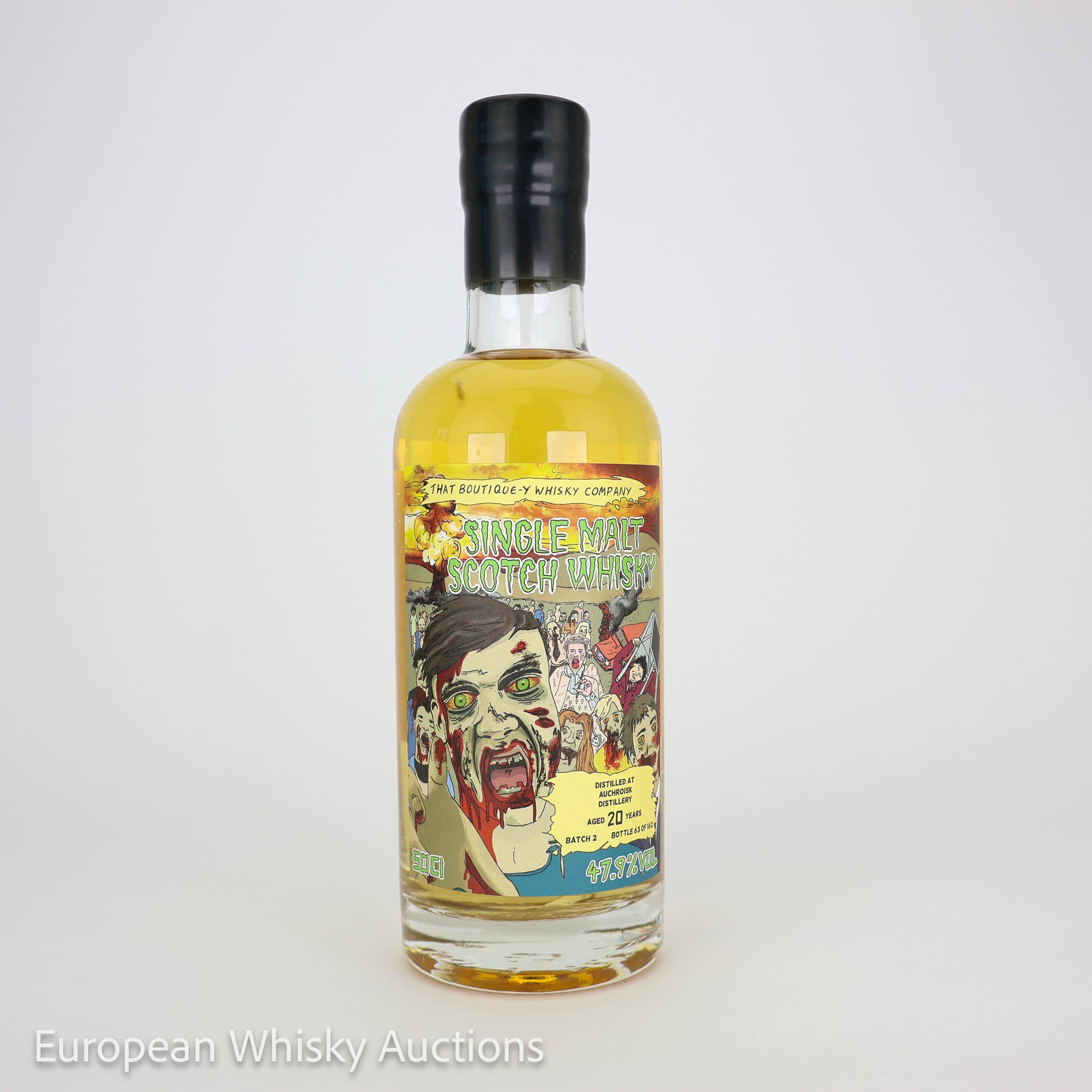 Auchroisk Batch No. 1, That Boutique-y Whisky Company, 44.7% whisky bottle