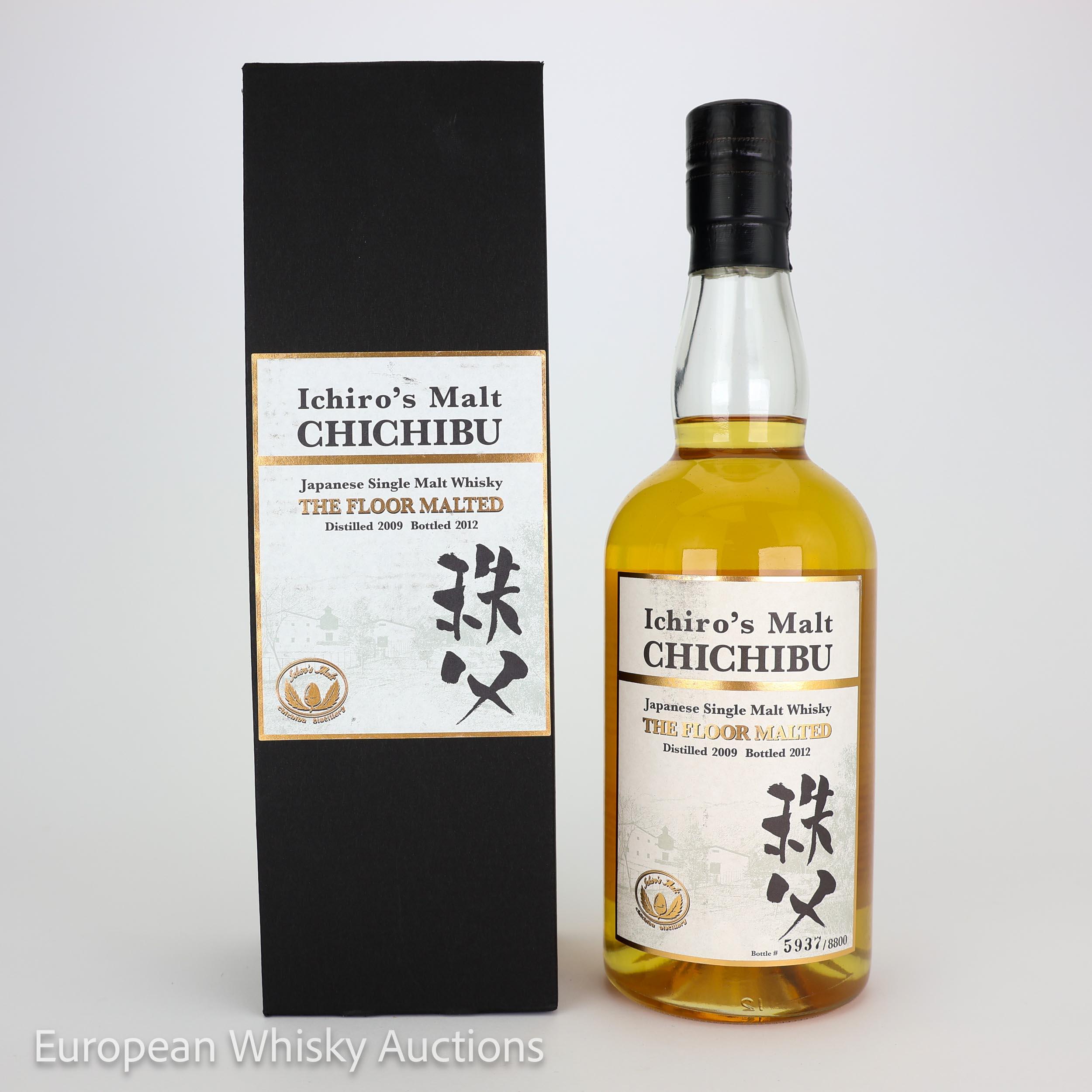 Chichibu The Floor Malted 3 Year Old, Bourbon Cask, 2012, 50.5% whisky bottle