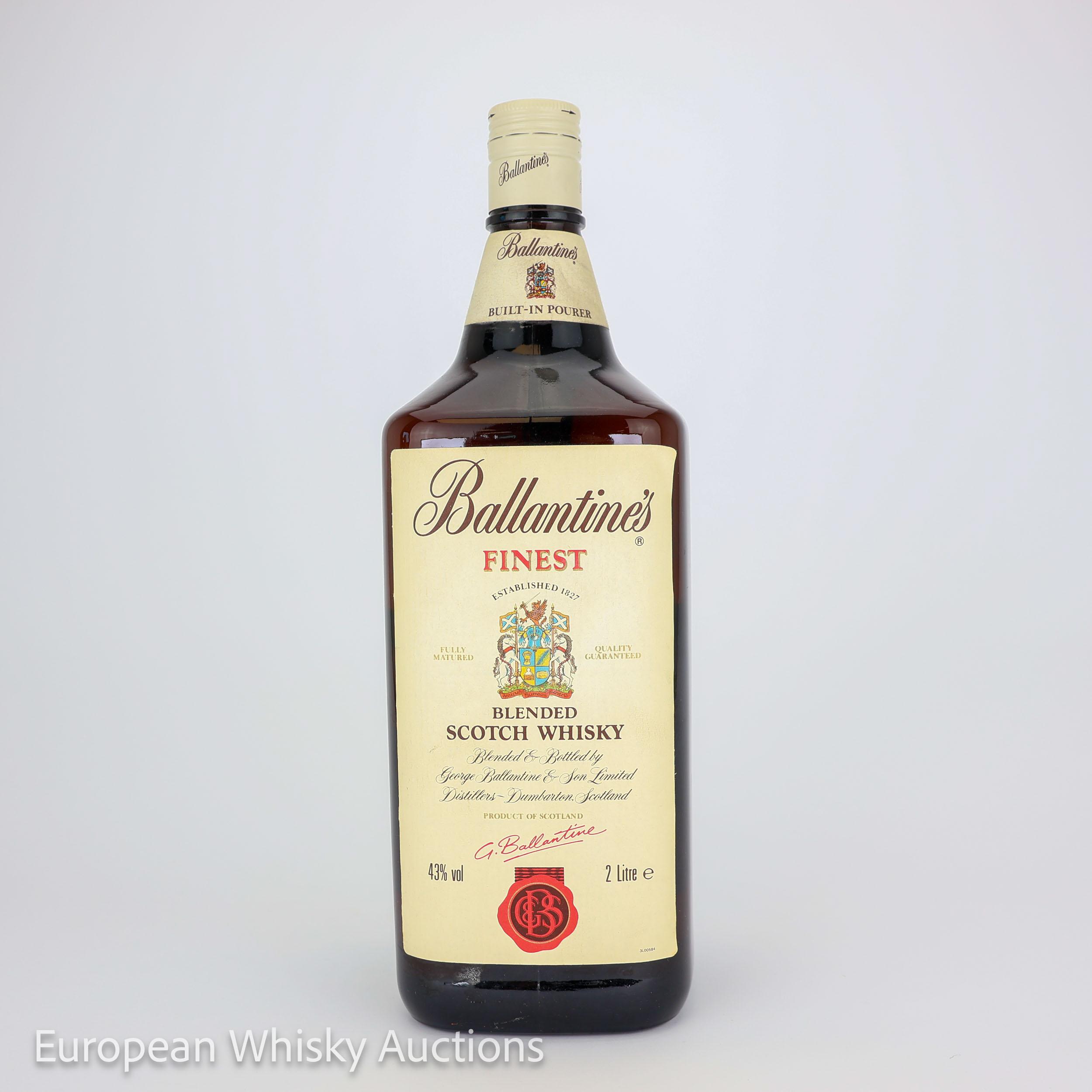 Ballantine's Finest Scotch Whisky, 43%, 2L whisky bottle
