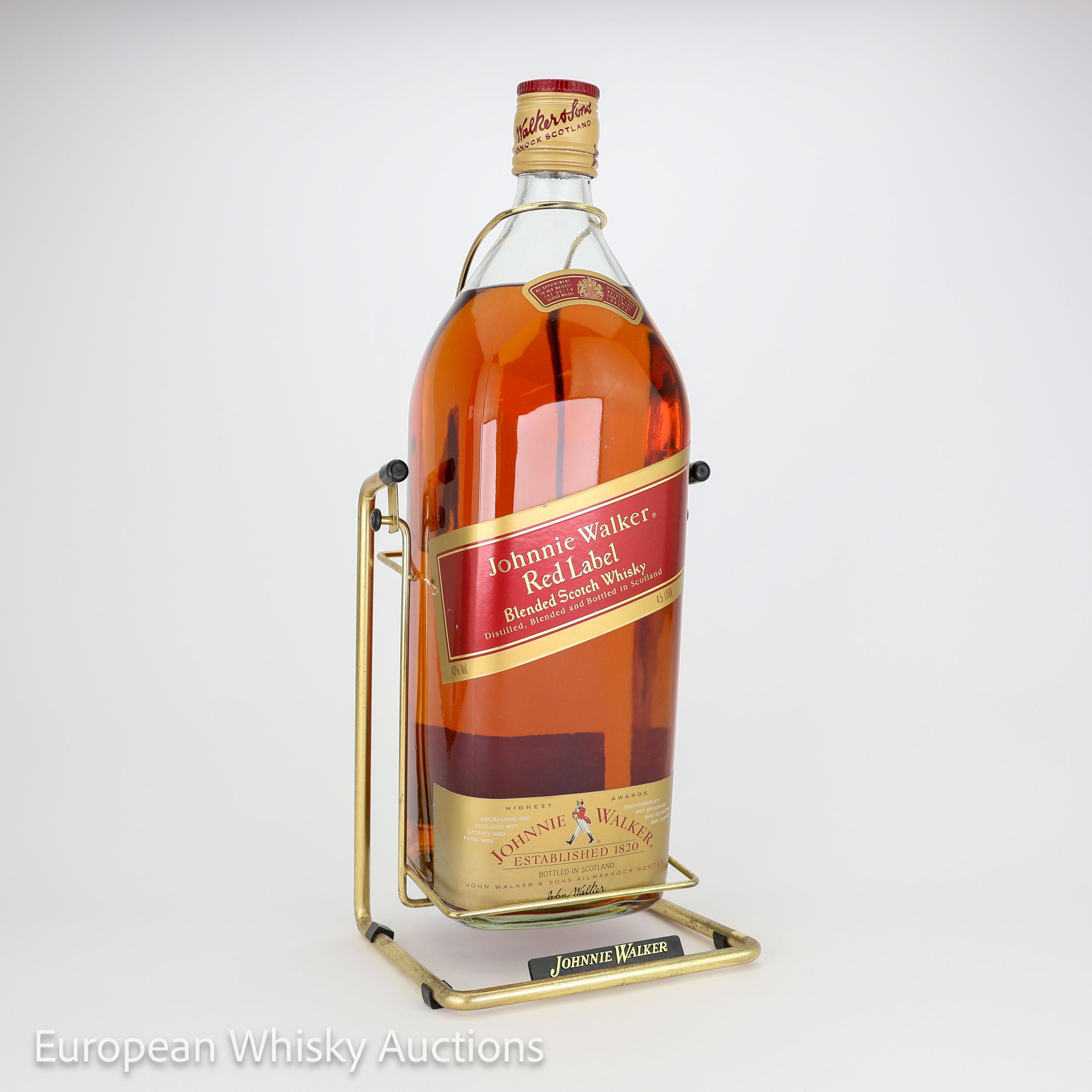 Johnnie Walker Red Label, 43%, 4.5L whisky bottle