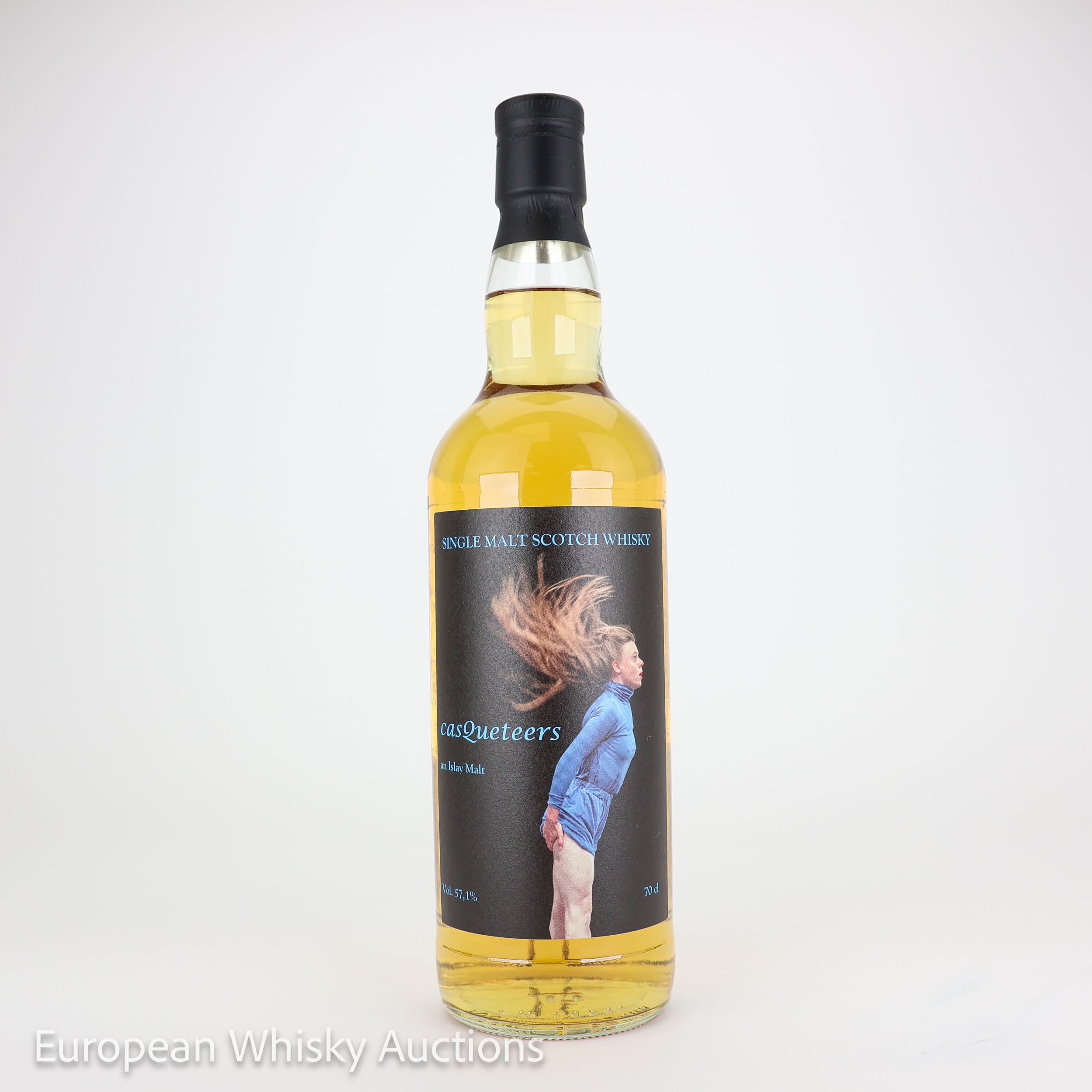 Islay Casqueteers for RIDCC 11 Year Old, Bourbon Hogshead Cask, Cask #10477, 2013, casQueteers, 57.1% whisky bottle