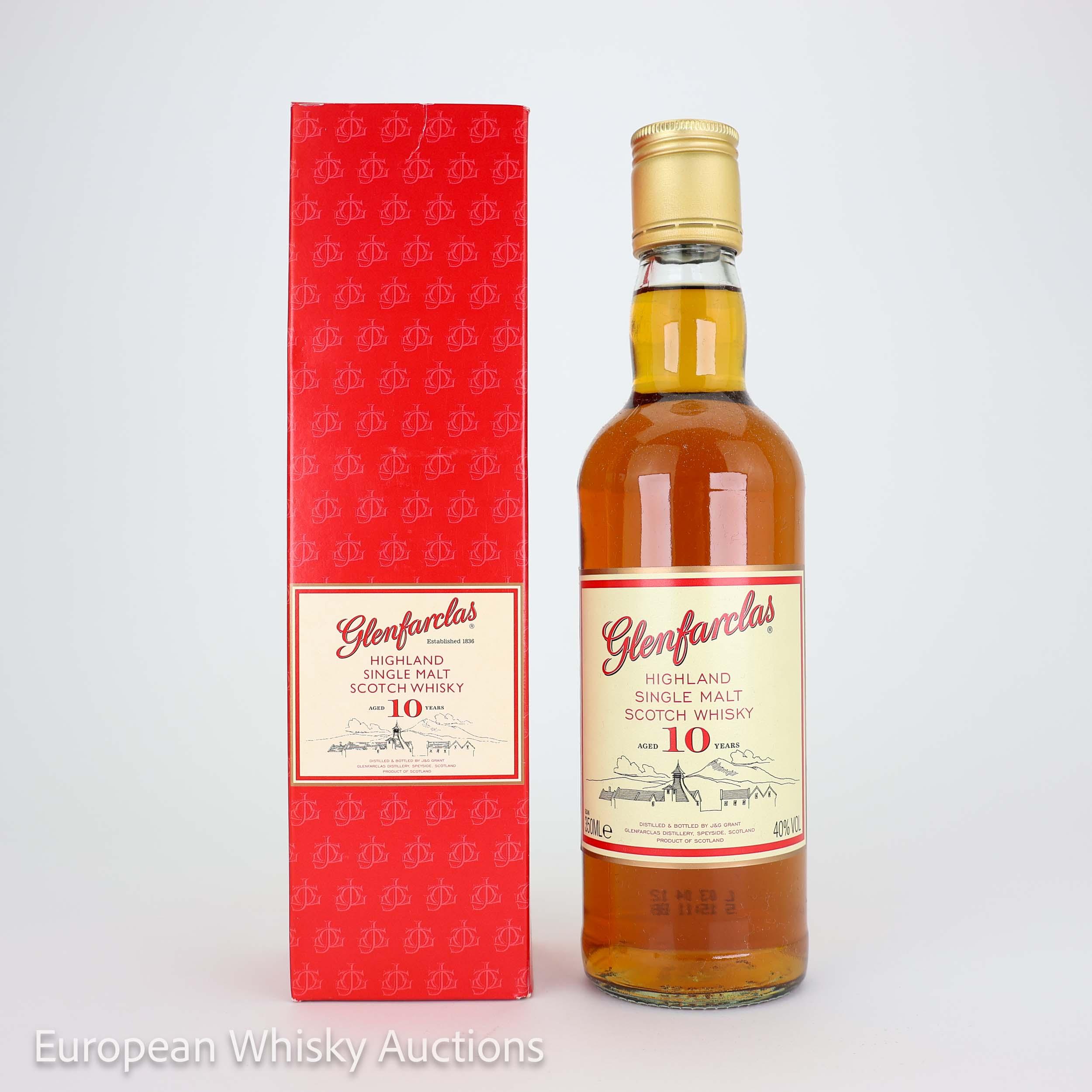 Glenfarclas New Label 10 Year Old, Sherry Cask, 2012, 40% whisky bottle