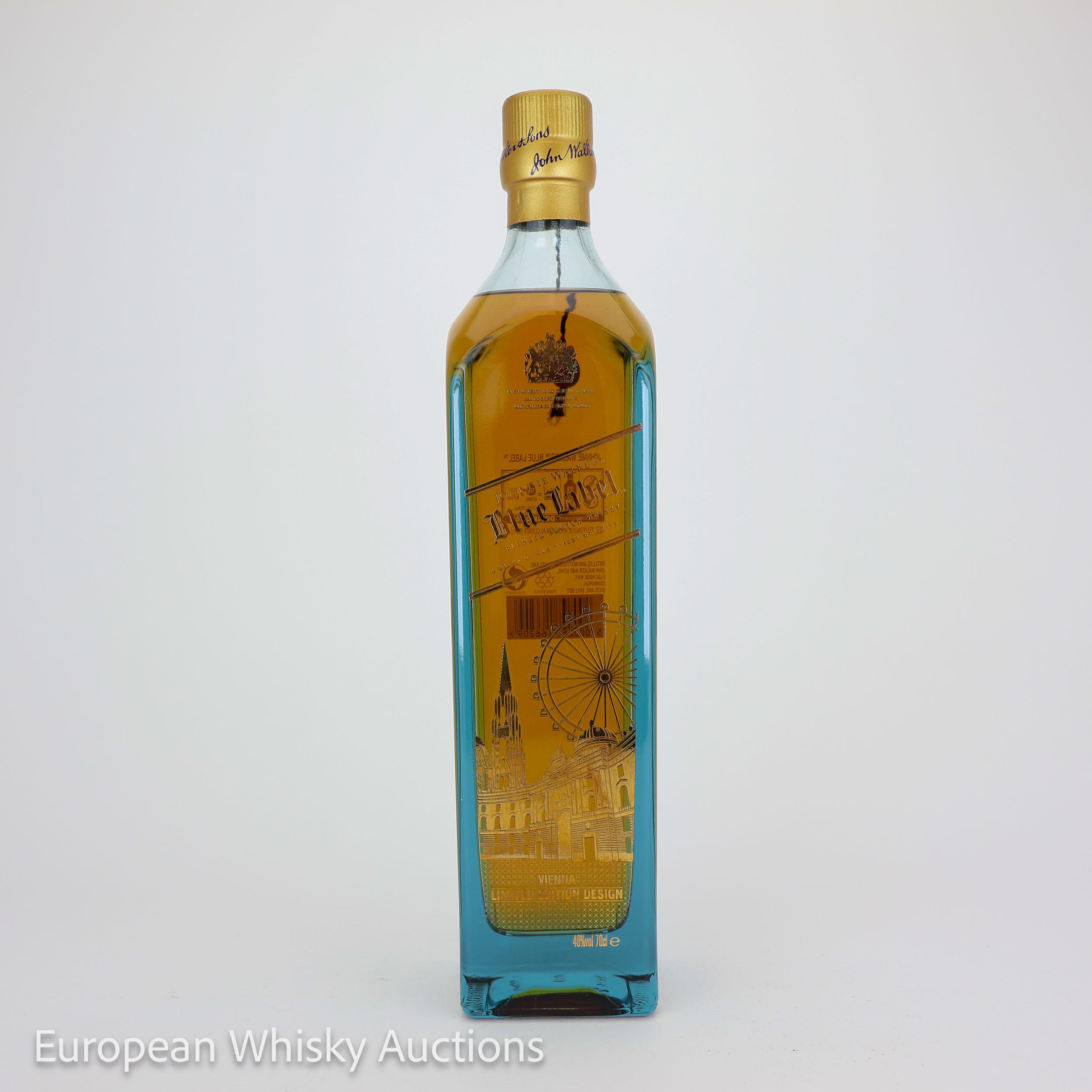 Johnnie Walker Blue Label Vienna Edition, 2017, 40% whisky bottle