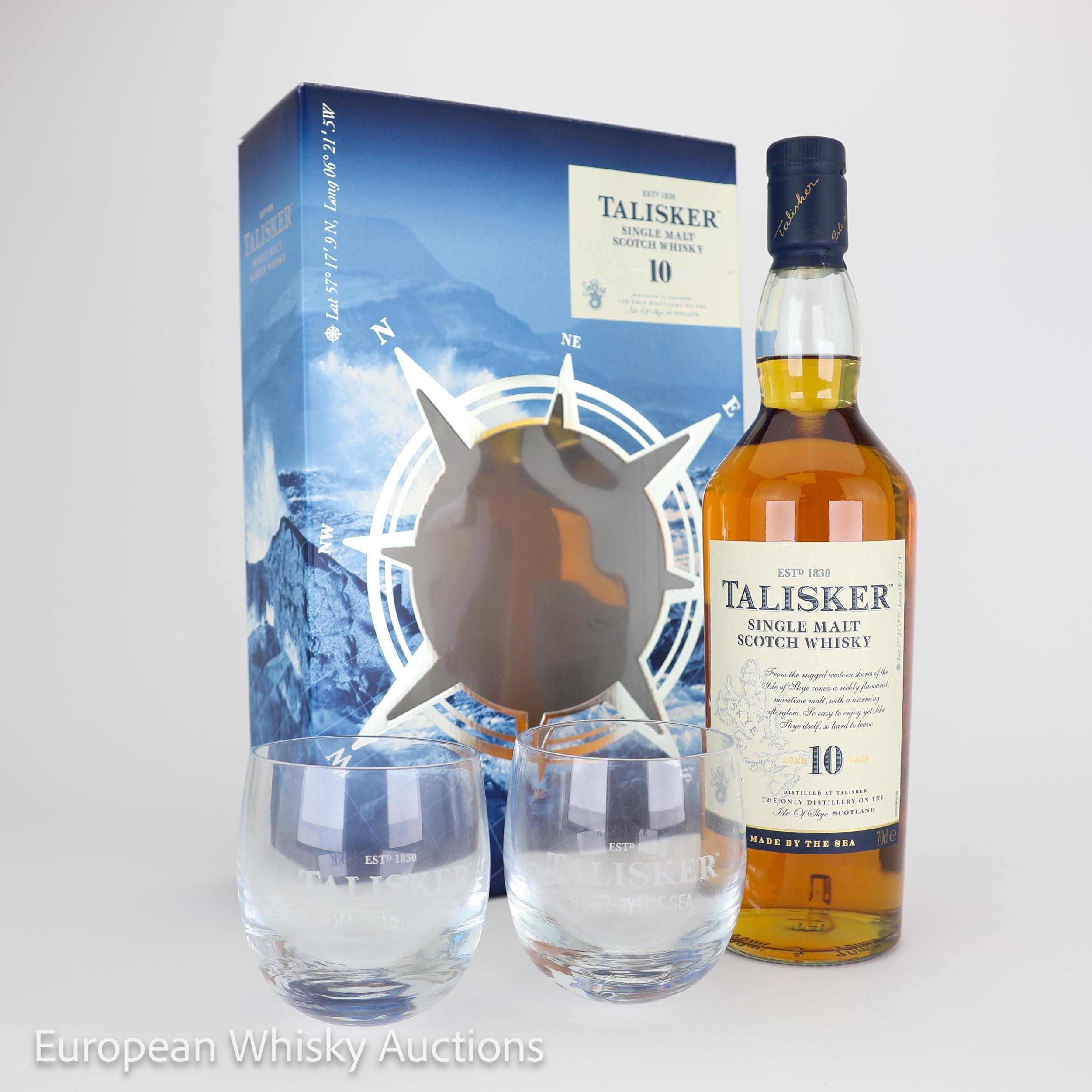 Talisker 10 Year Old, 2012, 45.8% whisky bottle