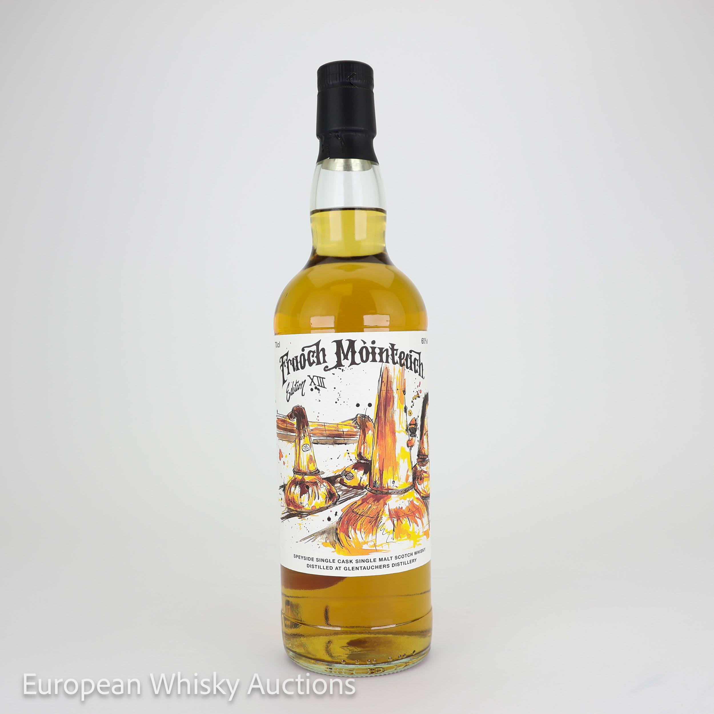 Glentauchers Fraoch Mòinteach Edition XIII 14 Year Old, Sherry Cask, 2009, The Moorland Distiller, 60% whisky bottle