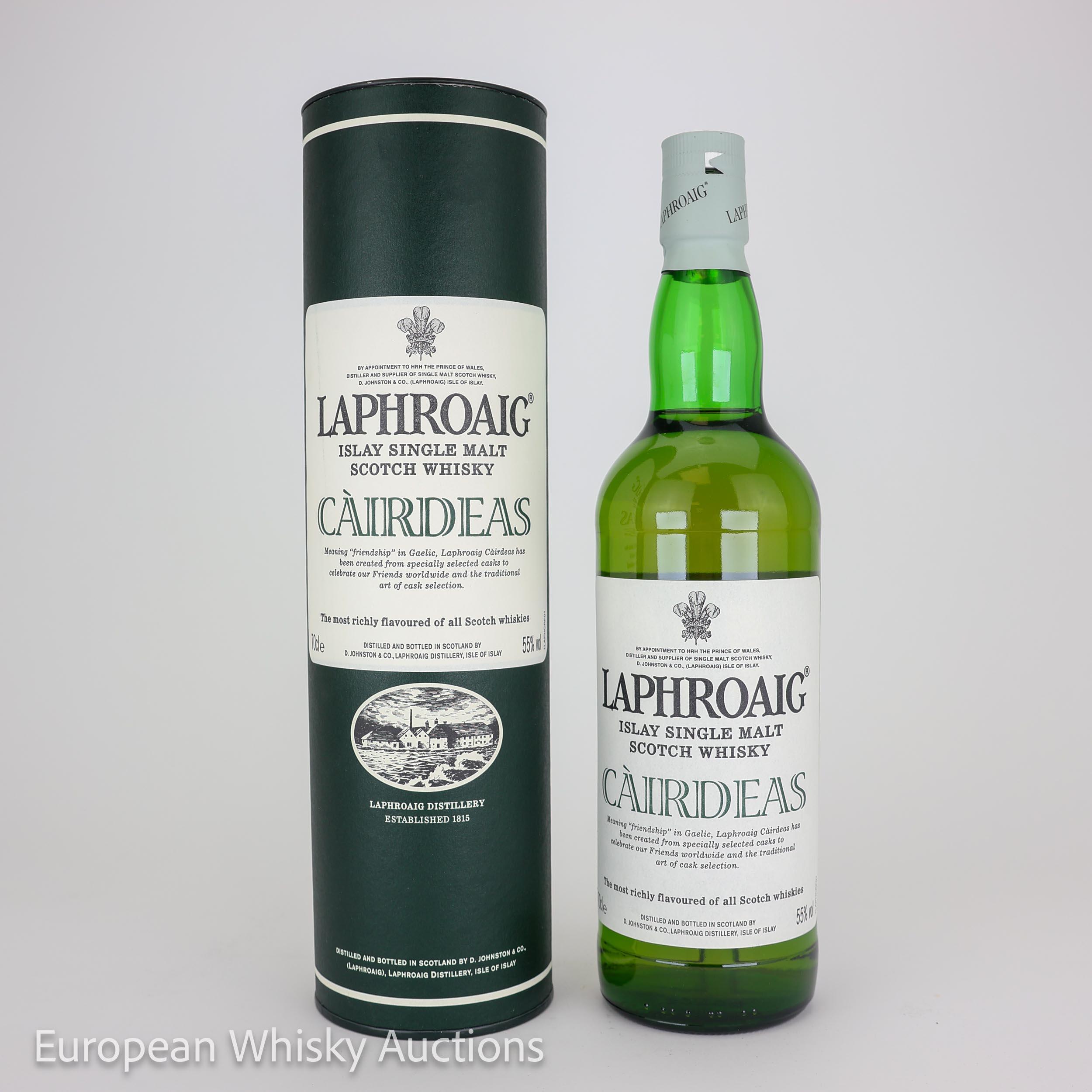 Laphroaig Cairdeas Feis Ile 2008 30 Year Old, Quarter Cask, Bourbon, Sherry, 2008, 55% whisky bottle