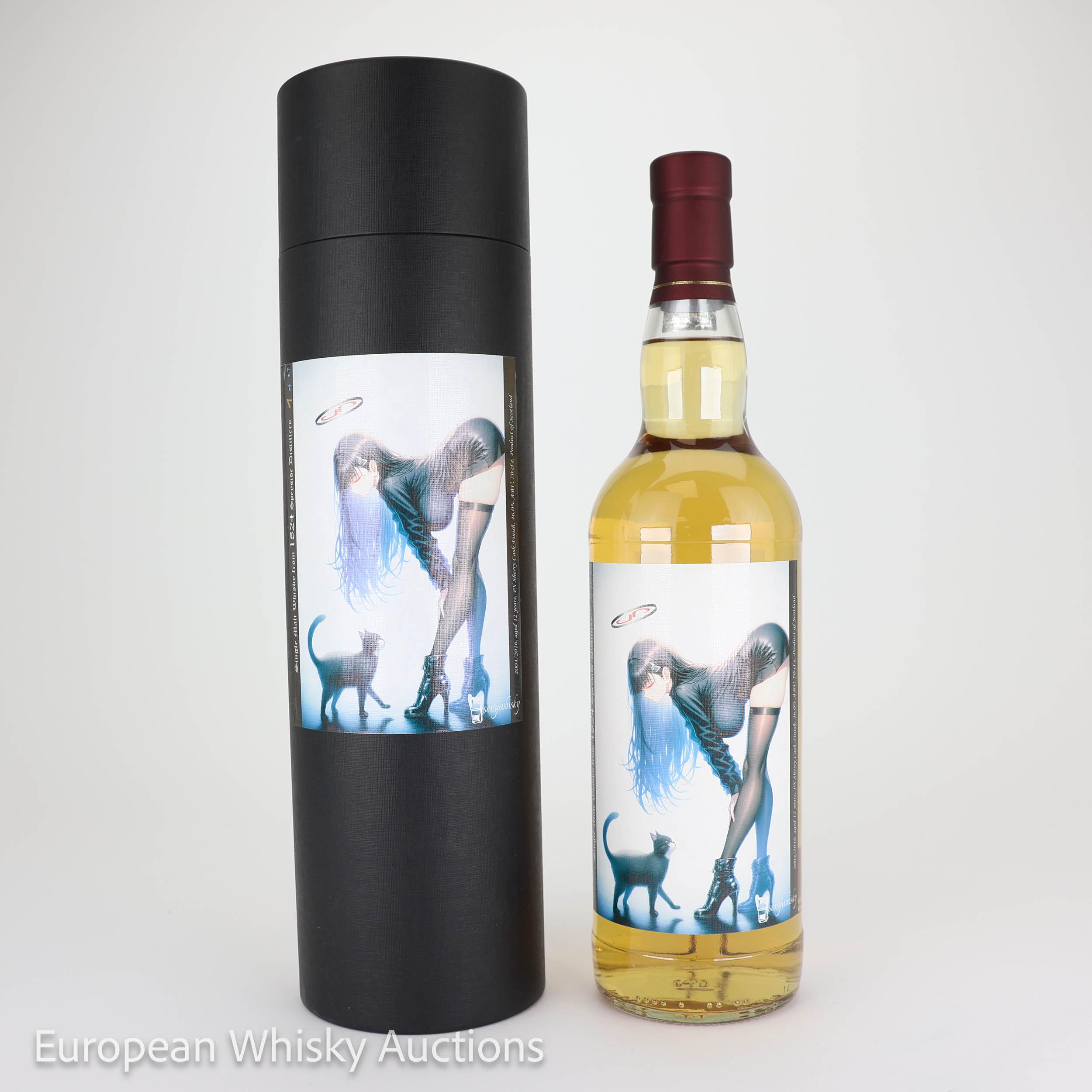 Undisclosed 12 Year Old, Sherry Cask, 2004, Sexywhisky, 46% whisky bottle