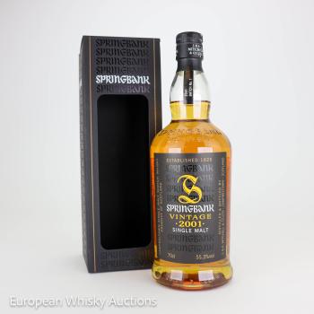 Springbank Springbank Vintage 2001